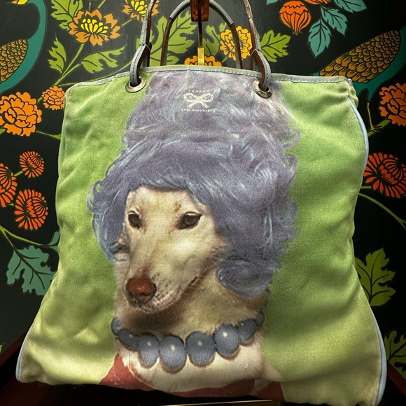 Anya Hindmarch Dog Portrait Canvas Tote Bag – Made in Italy - Picture 3 of 13
